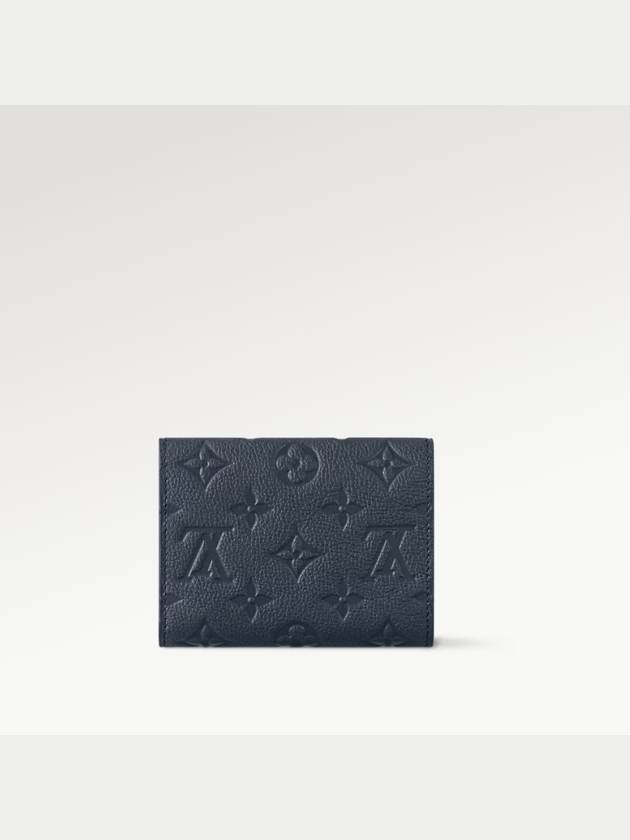 Victorine Monogram Empreinte Half Wallet Navy - LOUIS VUITTON - BALAAN 8