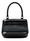 Small Pandora Grain Leather Tote Bag Black - GIVENCHY - BALAAN.