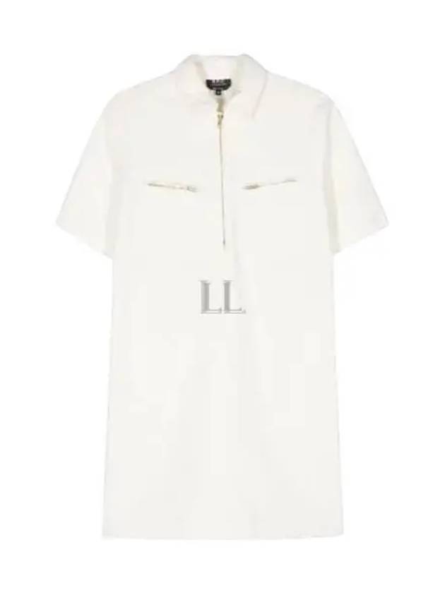 Rosa Short Dress White - A.P.C. - BALAAN 2