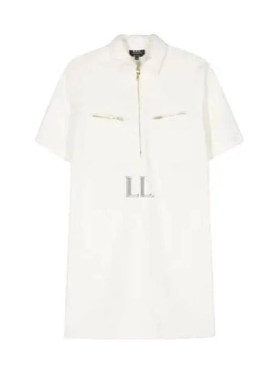 Rosa Short Dress White - A.P.C. - BALAAN 2