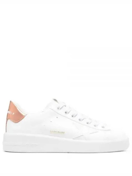 Pure Star Gold Tab Low Top Sneakers White - GOLDEN GOOSE - BALAAN 2