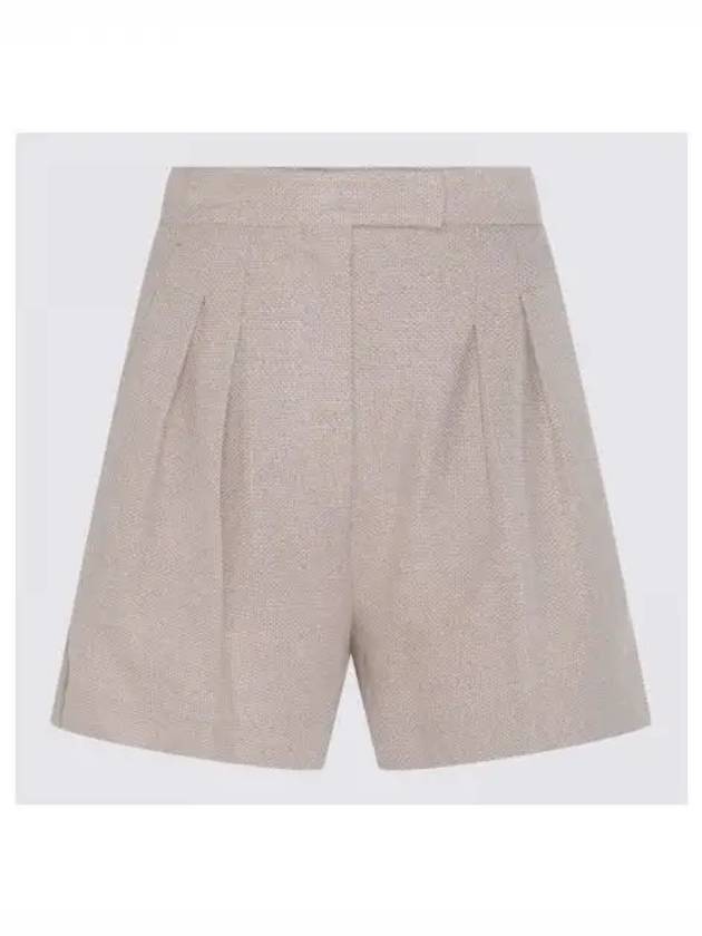 Max Mara Cotton Pleated Shorts 271668 - MAX MARA - BALAAN 1