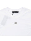 Logo Jersey Short Sleeve T-shirt White - DOLCE&GABBANA - BALAAN 4