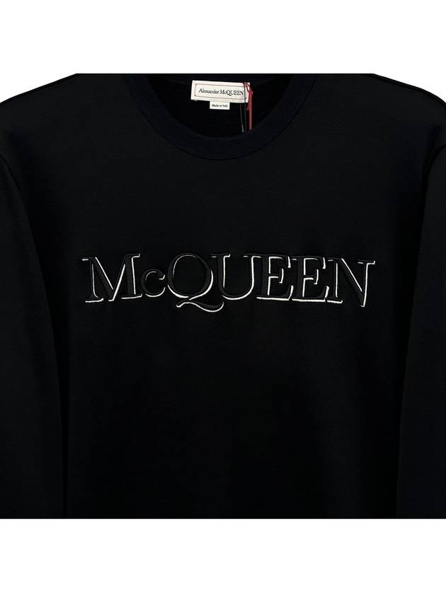 Logo embroidered sweatshirt 662587 - ALEXANDER MCQUEEN - BALAAN 3