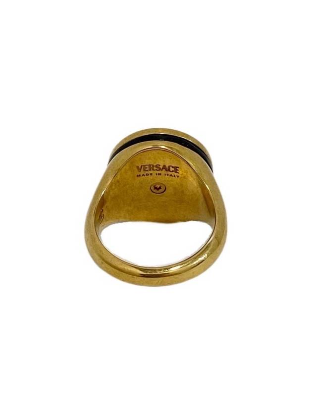 Tribute Medusa Enamel Ring Ring DG57285 - VERSACE - BALAAN 5