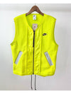 Sherpa Fleece Vest Neon Green - NIKE - BALAAN 6