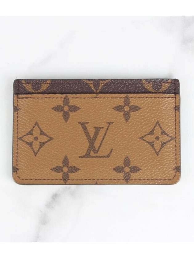 Reverse monogram card wallet brown - LOUIS VUITTON - BALAAN 2