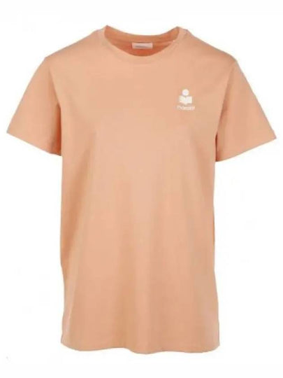 Aby Logo Short Sleeve T-Shirt Papaya Orange - ISABEL MARANT - BALAAN 2