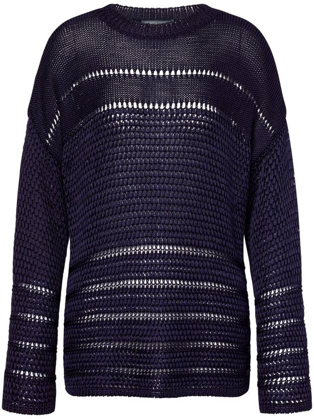 Alberta Ferretti Shiny Viscose Webbing Knit Clothing - ALBERTA FERRETTI - BALAAN 1