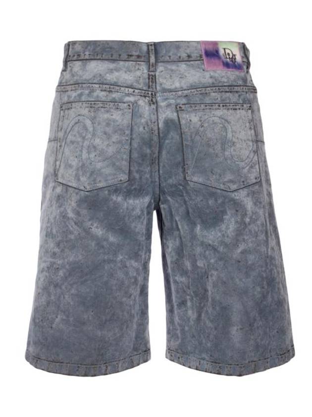 Denim Bermuda Shorts Blue - DIOR - BALAAN 3