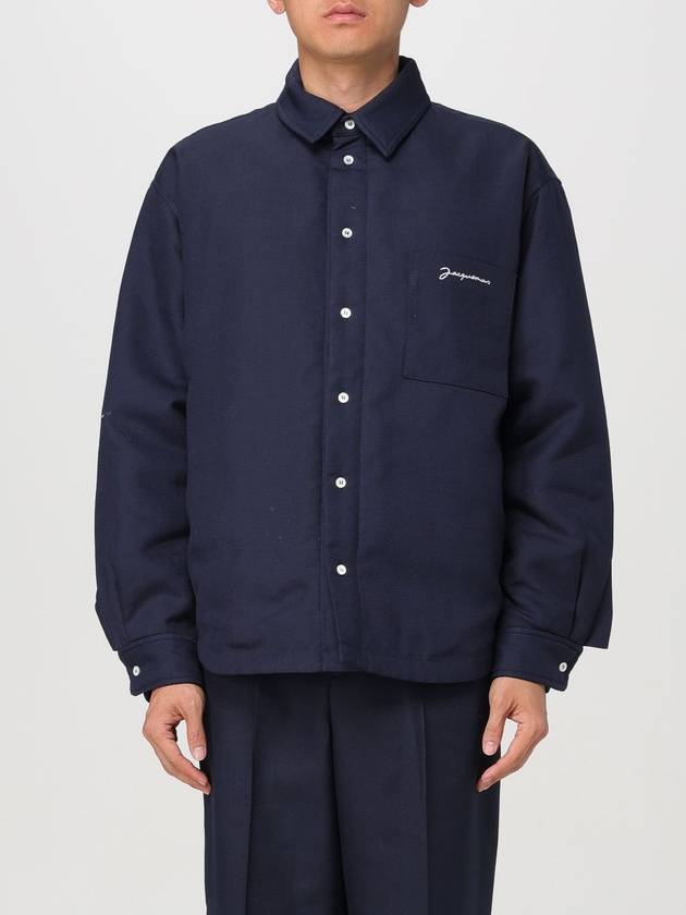 La Chemise Boulanger Viscose Long Sleeve Shirt Navy - JACQUEMUS - BALAAN 2