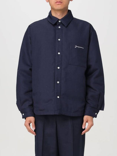 La Chemise Boulanger Viscose Long Sleeve Shirt Navy - JACQUEMUS - BALAAN 2