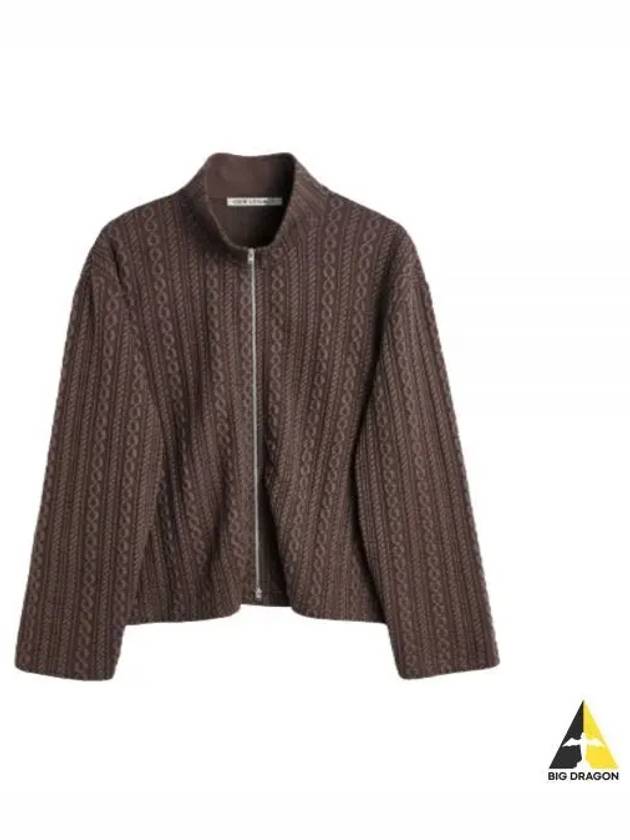 Shrunken jacquard cardigan M2246SI - OUR LEGACY - BALAAN 2