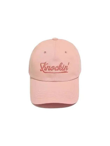 Knocking Logo B Cap Pink - OGARP - BALAAN 1