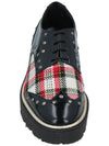 check pattern platform laceup - BALDININI - BALAAN 4