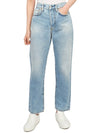 Straight Denim Jeans Blue - ACNE STUDIOS - BALAAN 5