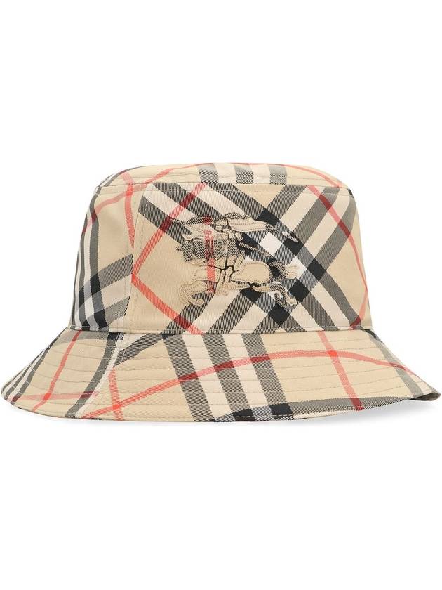 BURBERRY MH CHECK BUCKET HAT - BURBERRY - BALAAN 3