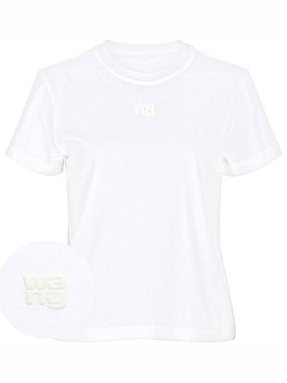 24FW Alexander Wang short sleeve t-shirt 4CC3241521 100 - ALEXANDER WANG - BALAAN 2