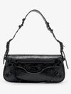 Small Le Cagole Shoulder Bag Black - BALENCIAGA - BALAAN 2