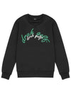 Drew Print Sweatshirt DF41LT02BLACK - DRUH GOLF - BALAAN 1