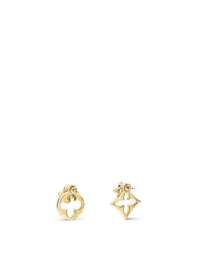 Flowergram Earrings Gold - LOUIS VUITTON - BALAAN 3