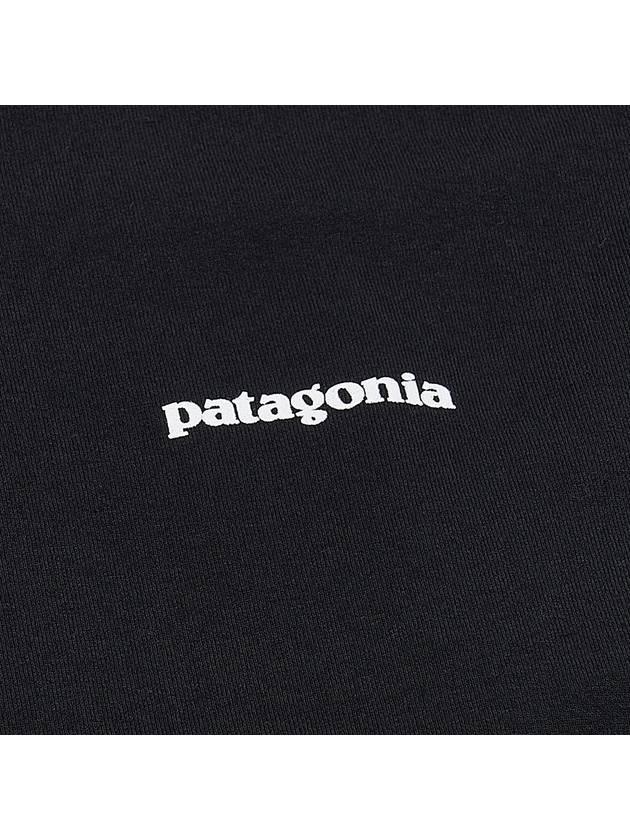 P 6 Responsibili Long Sleeve T-Shirt Black - PATAGONIA - BALAAN 7