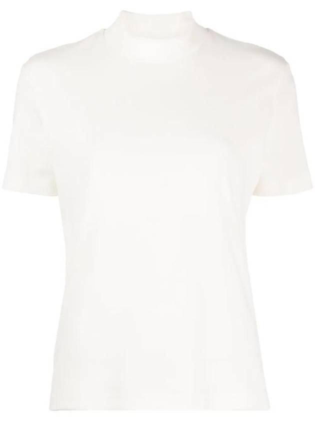 Logo Print Short Sleeve T-shirt White - A.P.C. - BALAAN 1