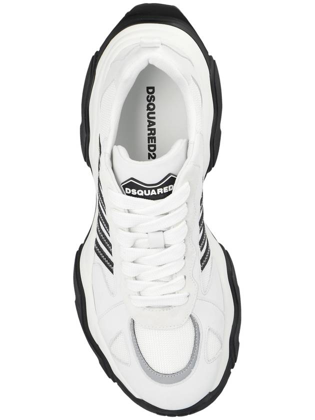 Men s Low Top Sneakers Dsquared2 Wave White - DSQUARED2 - BALAAN 7