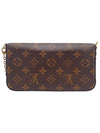 Women s M61276 Monogram Canvas Pochette Felicie Chain Crossbody Bag - LOUIS VUITTON - BALAAN 3