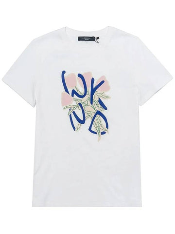 Nervi printed t shirt off white 001 - MAX MARA - BALAAN 1