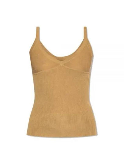 Gallura Cashmere Knit Sleeveless Camel - MAX MARA - BALAAN 2