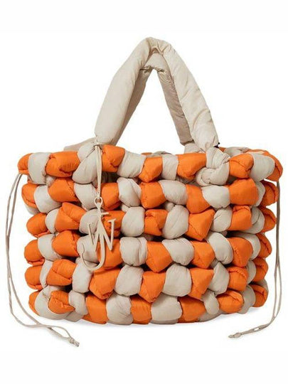 Knotted Large Tote Bag Orange - JW ANDERSON - BALAAN 2