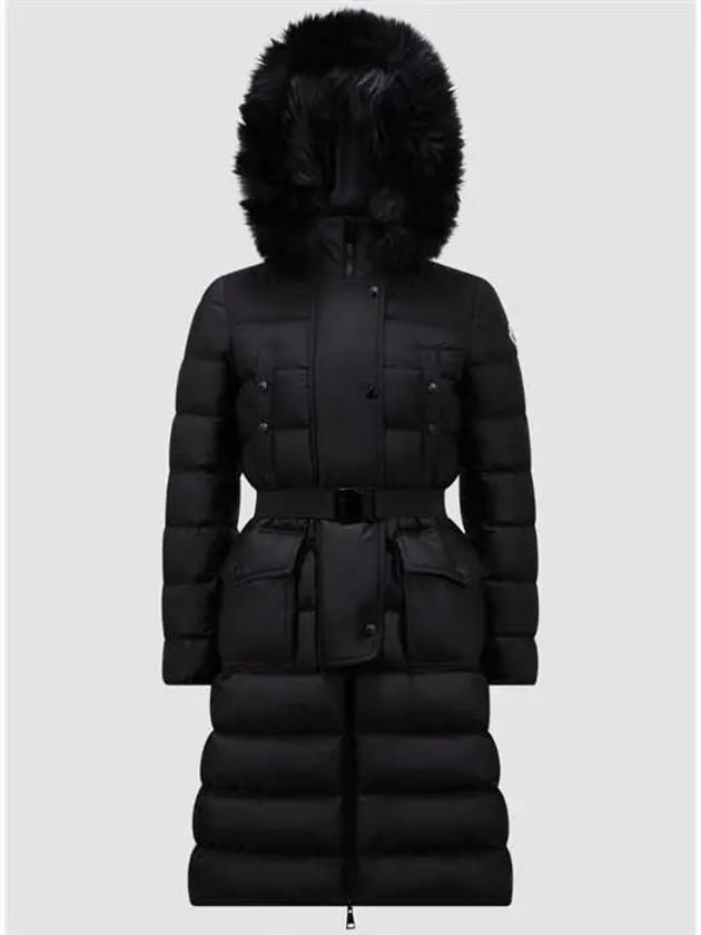 Women's Khloe Long Down Padding Black - MONCLER - BALAAN 3