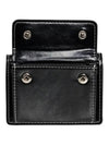 Dot Pocket 3-Fold Card Wallet Black - LE MASQUE - BALAAN 4