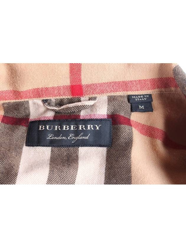 Nova Check Shirt M - BURBERRY - BALAAN 7