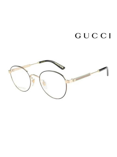 Eyewear Round Metal Eyeglasses Gold - GUCCI - BALAAN 1