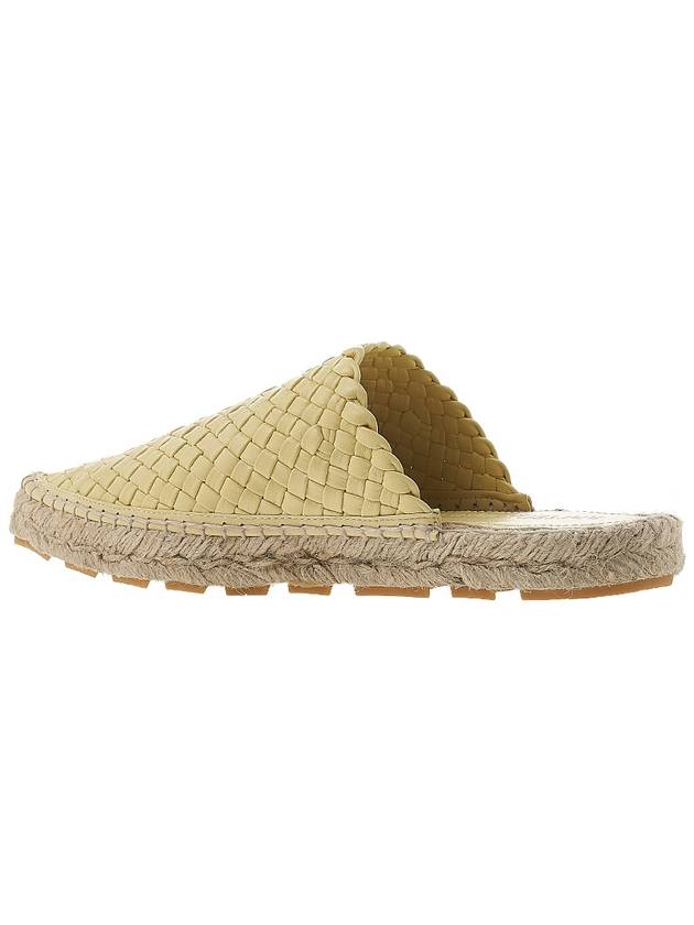 Intrecciato Espadrille Mule Moonbeam - BOTTEGA VENETA - BALAAN 4