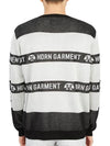 Golf Wear Knit HHM 2A AB52 BLACK - HORN GARMENT - BALAAN 4