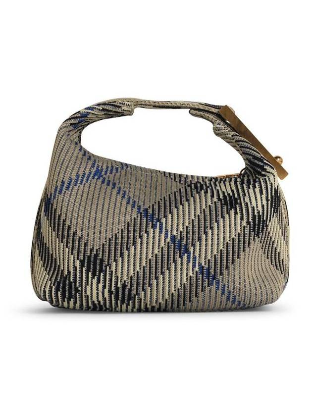 Peg Mini Check Duffel Bag Beige - BURBERRY - BALAAN 4