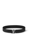 LV Shadow 40mm Reversible Belt Black - LOUIS VUITTON - BALAAN 2