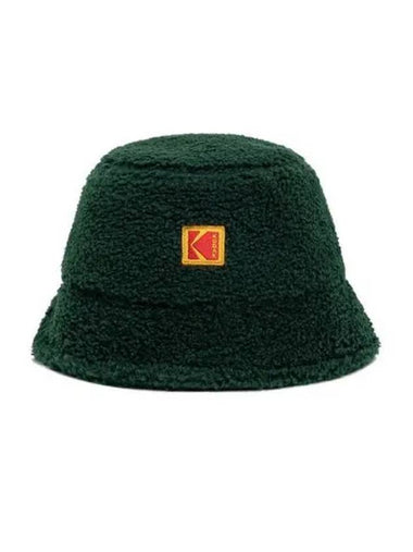 KODAK Apparel Signature Fleece Bucket Hat GREEN - KODO - BALAAN 1