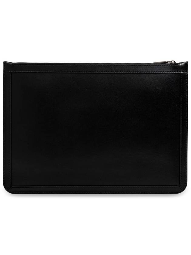 Dolce & Gabbana Leather Clutch, Men's, Black - DOLCE&GABBANA - BALAAN 3