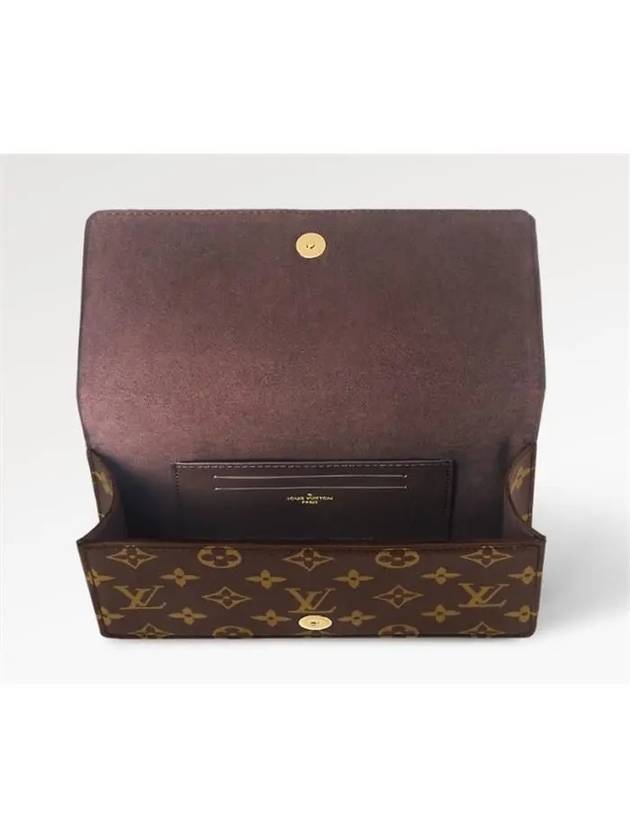 Lily Monogram Chain Shoulder Bag Brown - LOUIS VUITTON - BALAAN 4