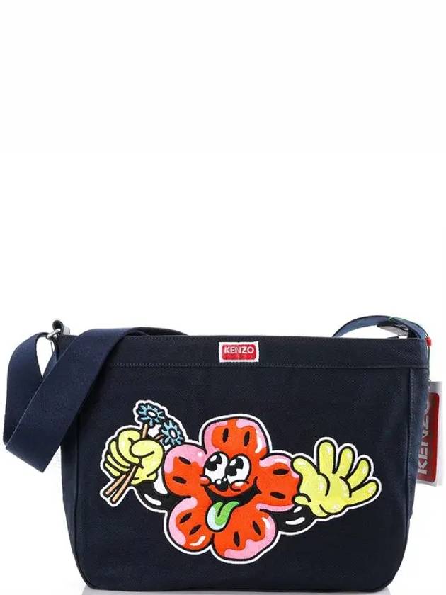 Boke Boy Large Shoulder Bag Navy - KENZO - BALAAN 2