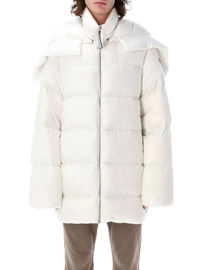 Rick Owens Men s Cyclopic Hooded Long Down Padding White - MONCLER - BALAAN 2