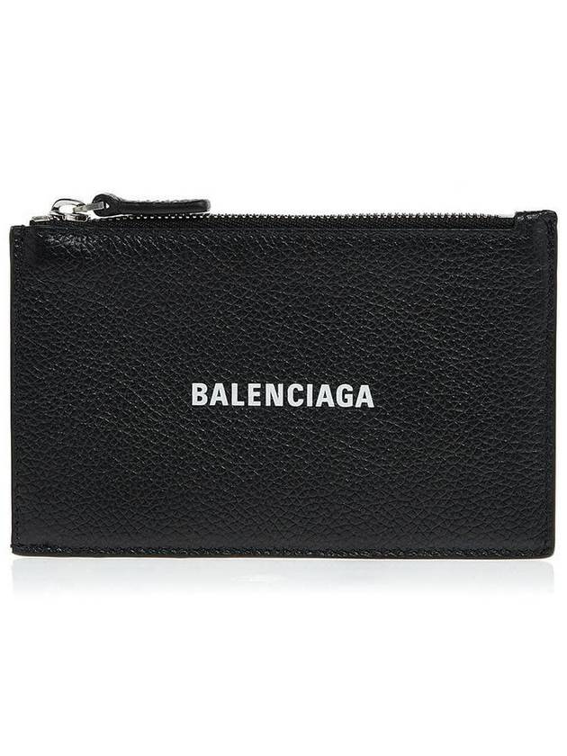 Logo Print Cash Card Wallet Black - BALENCIAGA - BALAAN 2