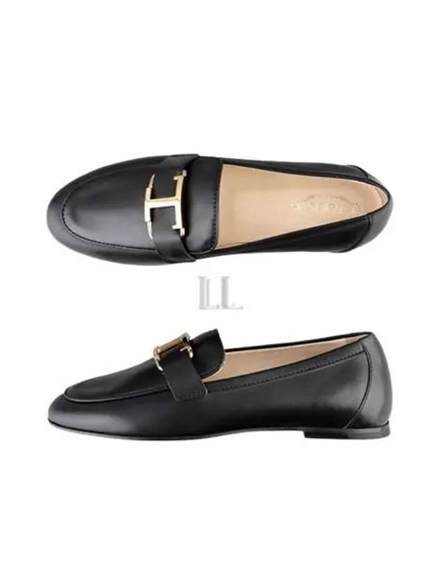 Tods T Timeless Leather Loafers Black - TOD'S - BALAAN 2