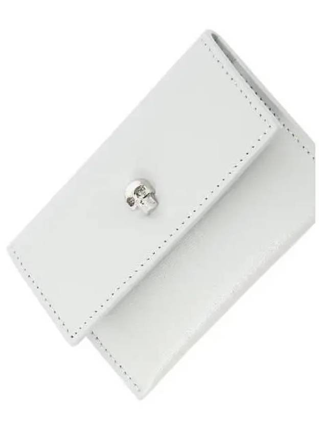 Skull Card Wallet 632039 1AAPE - ALEXANDER MCQUEEN - BALAAN 5