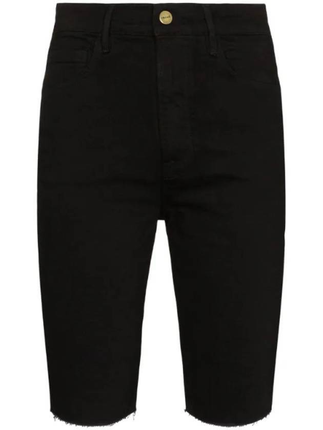 Le Vintage Bermuda Shorts Pim Noir - FRAME - BALAAN 1