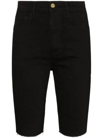 Le Vintage Bermuda Shorts Pim Noir - FRAME - BALAAN 1